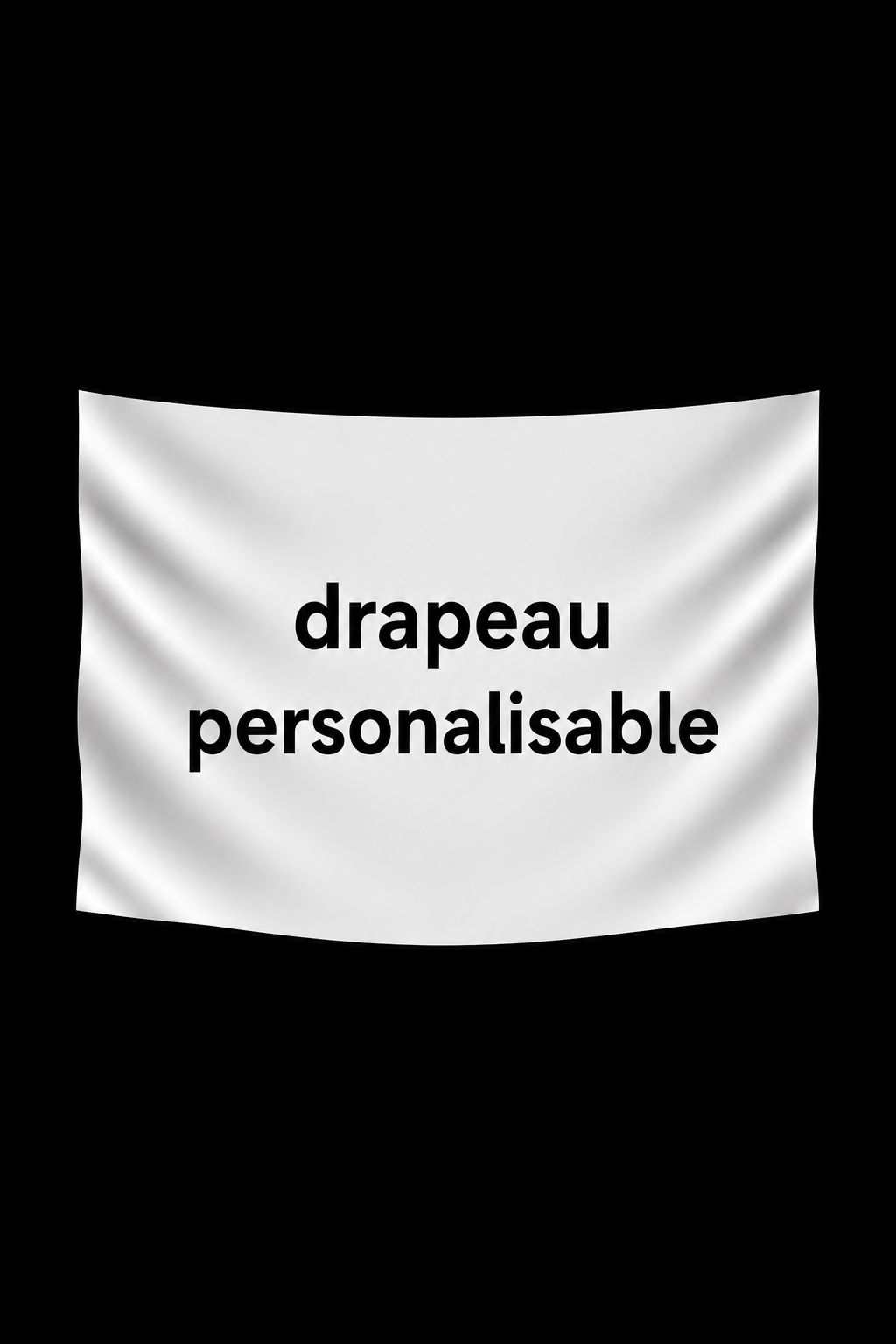 DRAPEAUX PERSONALISABLE