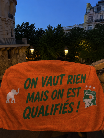 DRAPEAUX SUPPORTERS COUPE DU MONDE