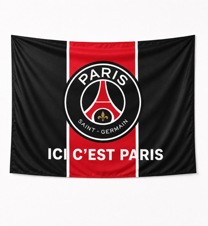 DRAPEAUX SUPPORTERS PARIS